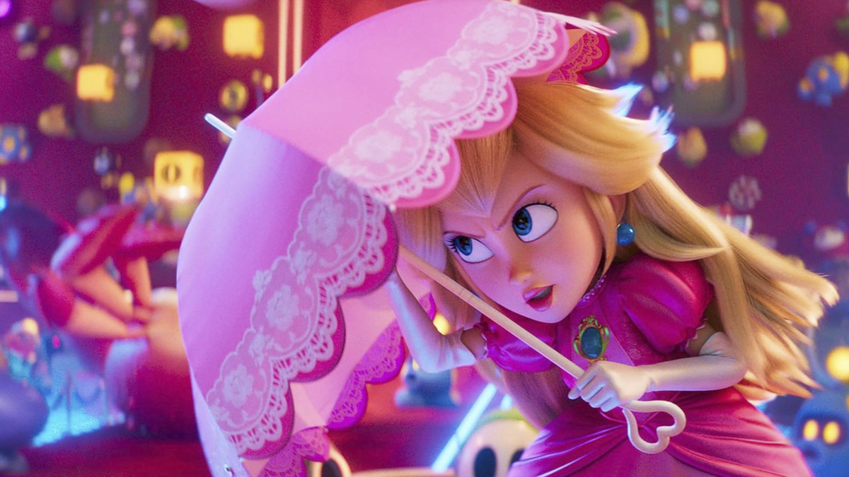 Кадр из мультфильма "Супер Марио: Галактическое кино"