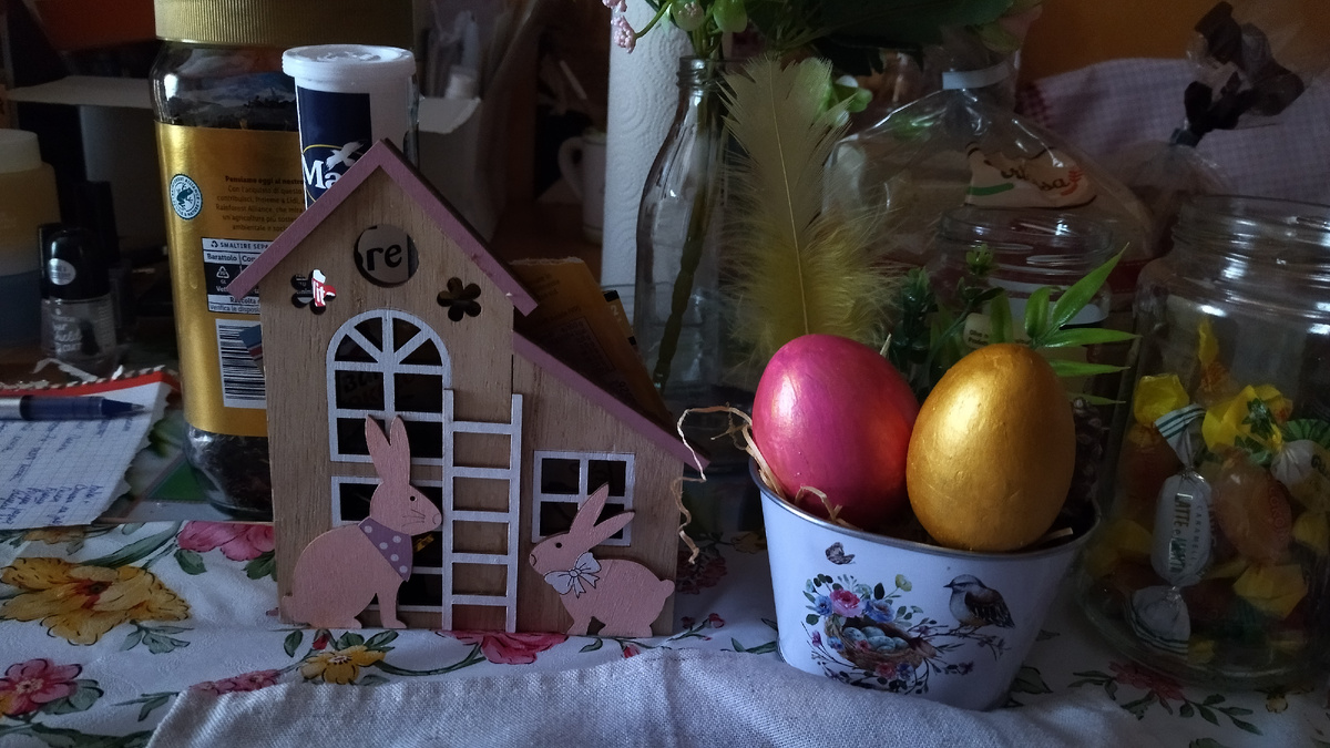 Домик и корзинка на стол