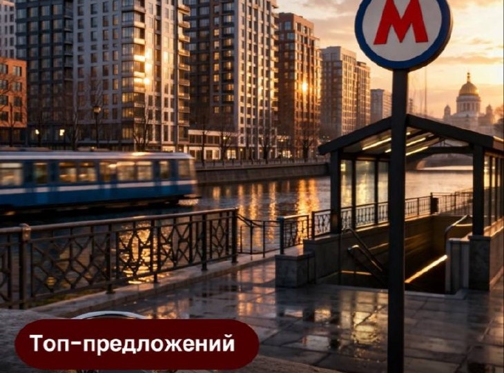 📎 ПОДБОРКА КВАРТИР У МЕТРО В САНКТ-ПЕТЕРБУРГЕ