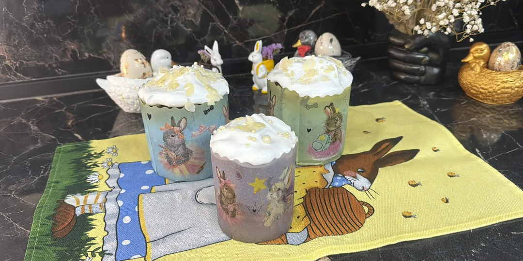 Пасхальные куличи на кефире