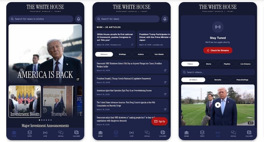     White House App