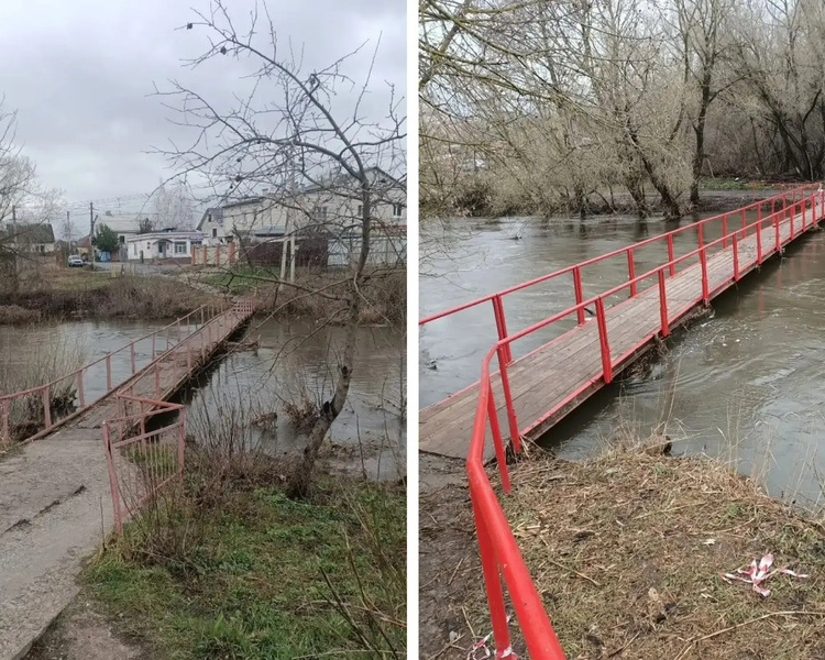     В Курске открыли движение по двум низководным мостам после спада паводка