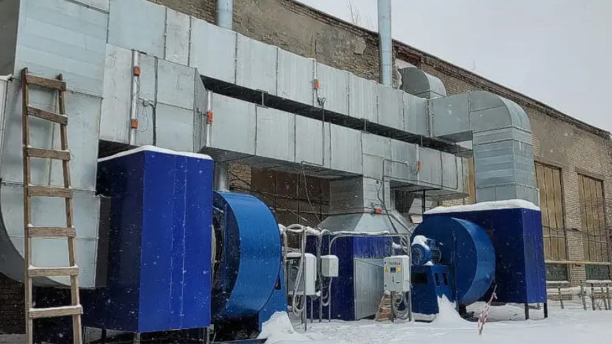 Отопление производственного цеха