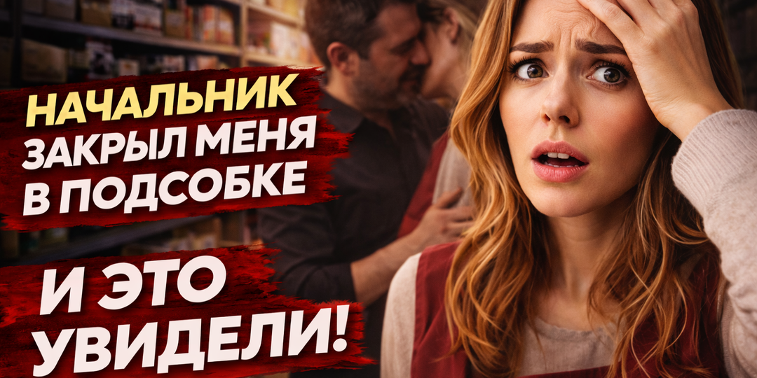 Я ПРОСТО РАБОТАЛА ПРОДАВЩИЦЕЙ… ПОКА НАЧАЛЬНИК НЕ ЗАКРЫЛ МЕНЯ С СОБОЙ В ПОДСОБКЕ. И ЭТО УВИДЕЛИ