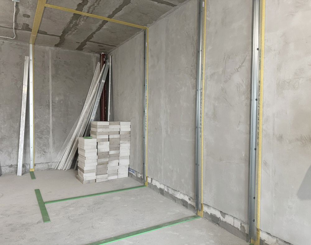 Виброразвязка перегородок