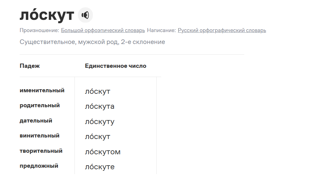 скриншот с сайта Грамота ру