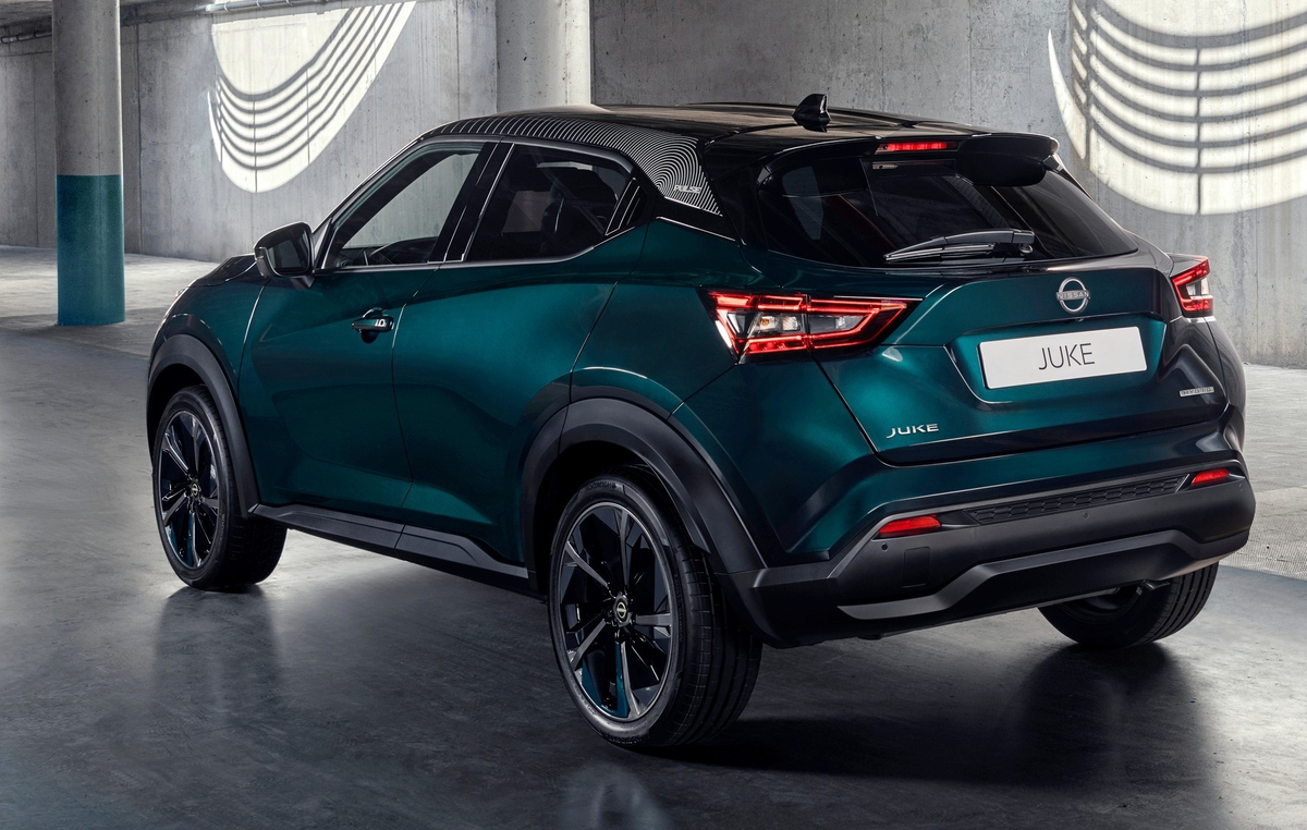 Nissan JUKE Pulse – вид сзади