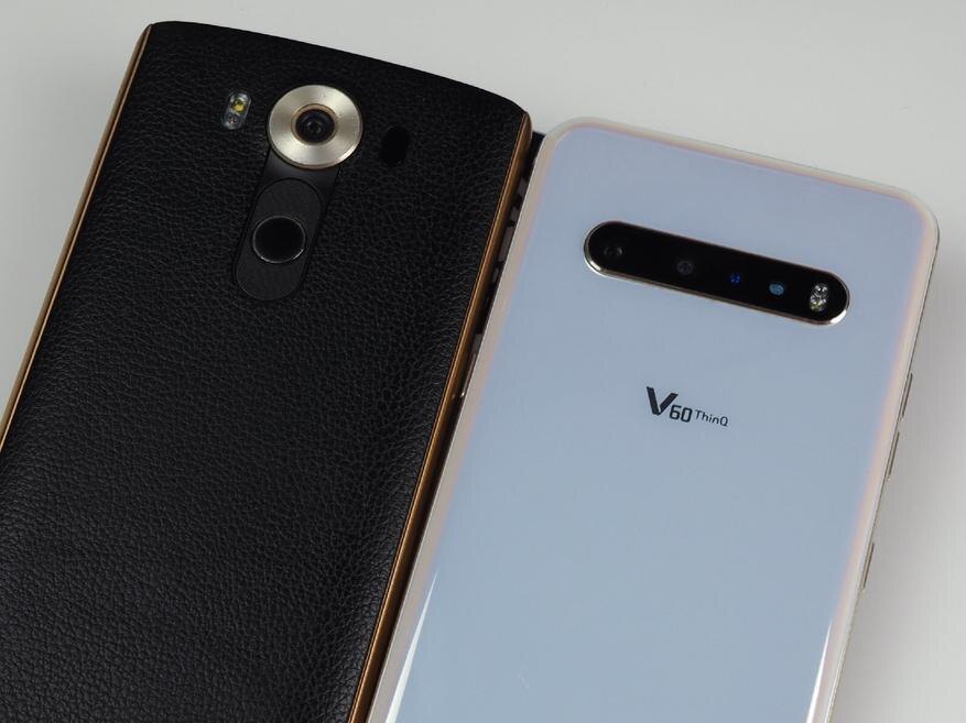 LG V10 и LG V60 — первый и последний флагманы в V-серии