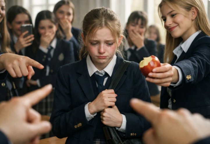 "Ешь объедки?" одноклассницы издевались над дочкой нищей официантки