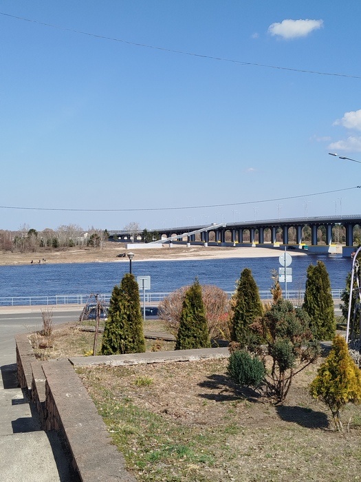 Набережная. Автомобильный мост через р.Припять.