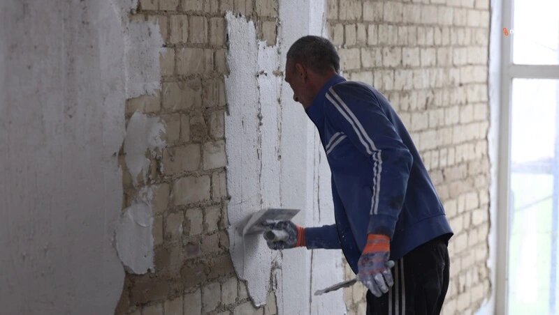    Капитальный ремонт в школе Фото: ИА «Победа26»