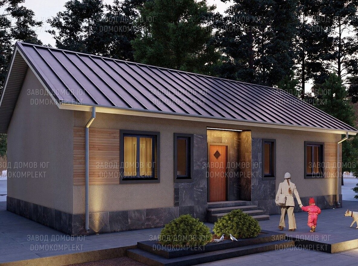 Проект дома "Орнелла" на 100 кв.м