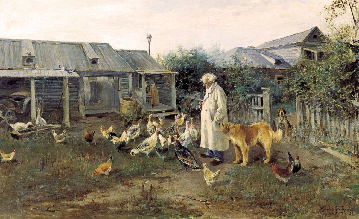     Алексей Степанов. Утренний привет. 1897   
undefined