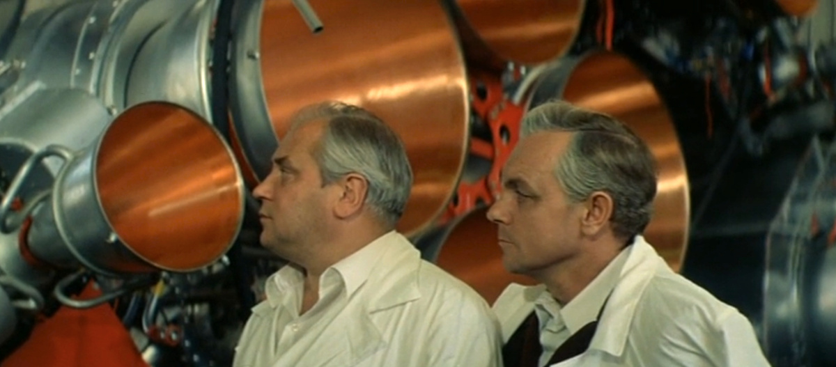 Кадр из кинофильма "Укрощение огня", 1972 г., режиссер и сценарист Даниил Храбровицкий, композитор Андрей Петров (скриншот)