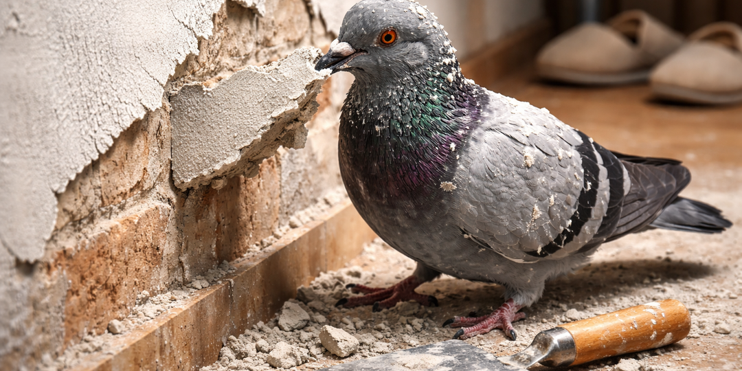 Голубь Буян. Часть 9: Разрушительница штукатурки