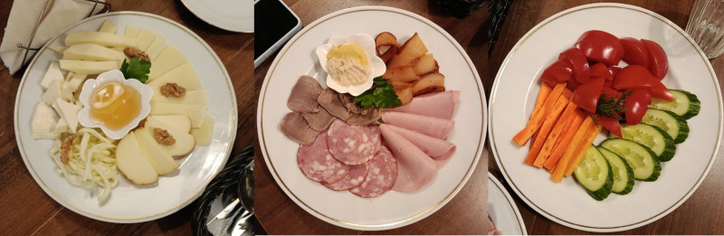 Закуски — нарезки