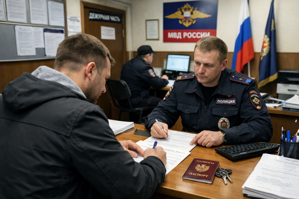 Заявление в полицию на мошенников