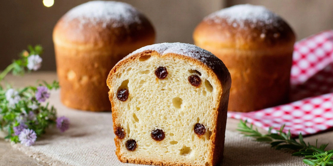 Нежный творожный кулич без дрожжей: пасхальный кекс за 1 час. Пошаговый рецепт 🤍🥯🕐