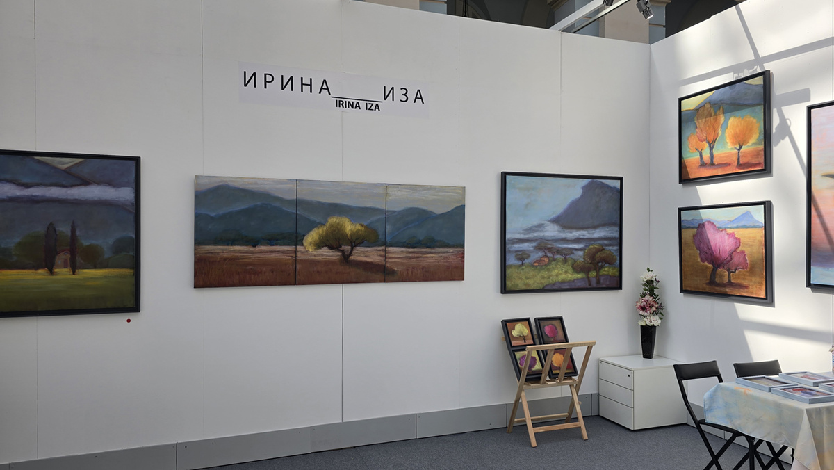 Стенд художника Ирина Иза