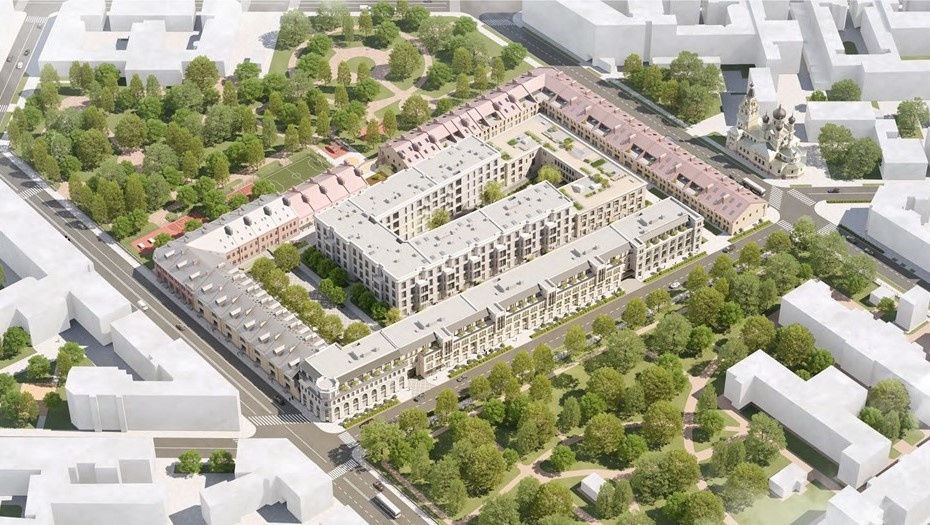    Проект застройки территории Мытного двора в Центральном районе Петербурга Автор фото: КГА