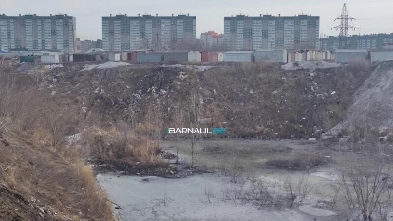     Озеро на окраине Барнаула. Barnaul 22