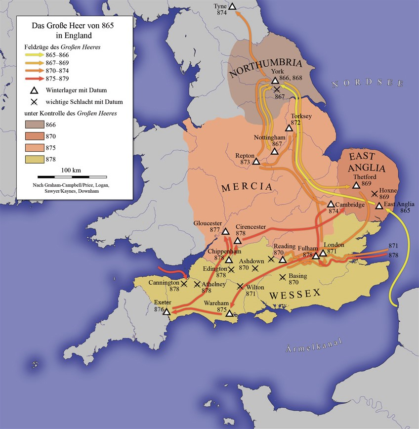 Походы «Великого войска язычников» в 865—878 годах