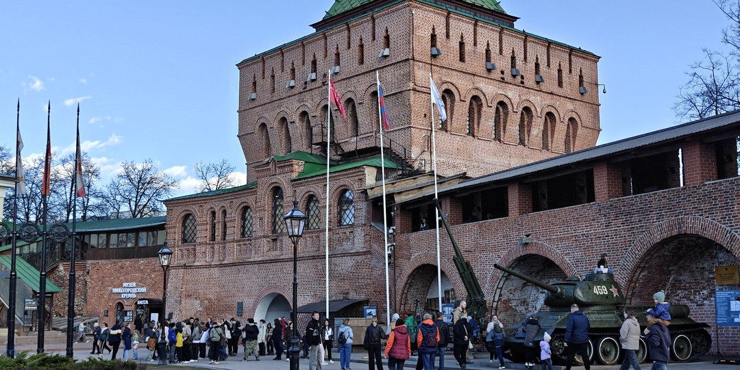 Нижегородский Кремль весной 🏰