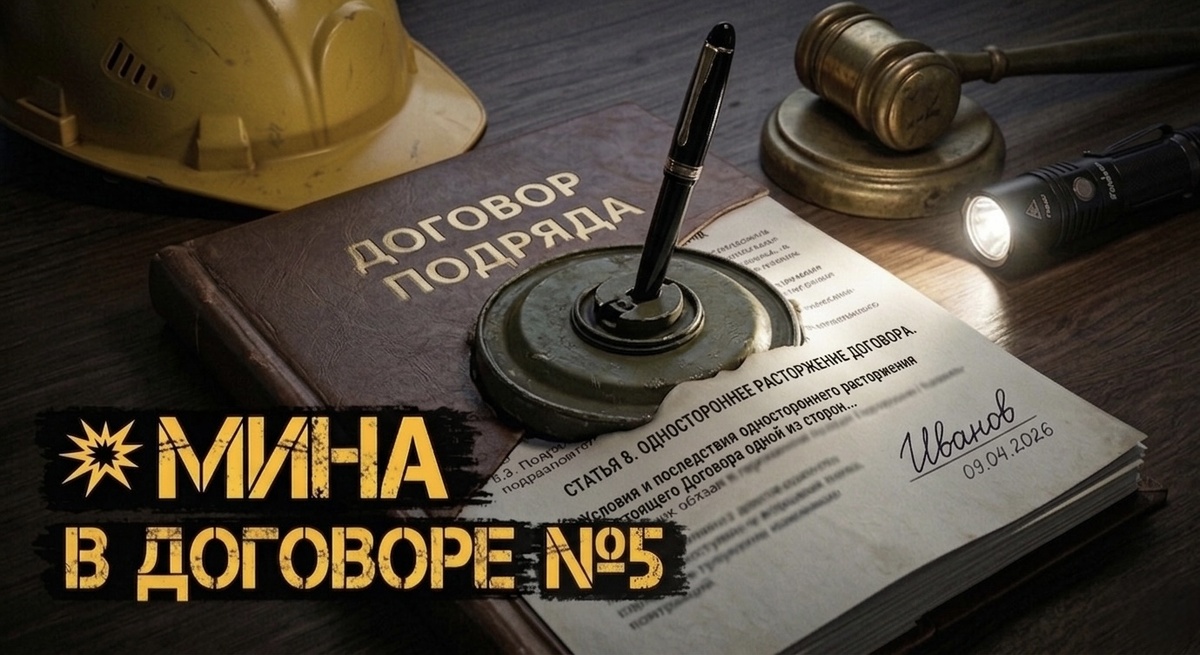 💥Мина в договоре №5