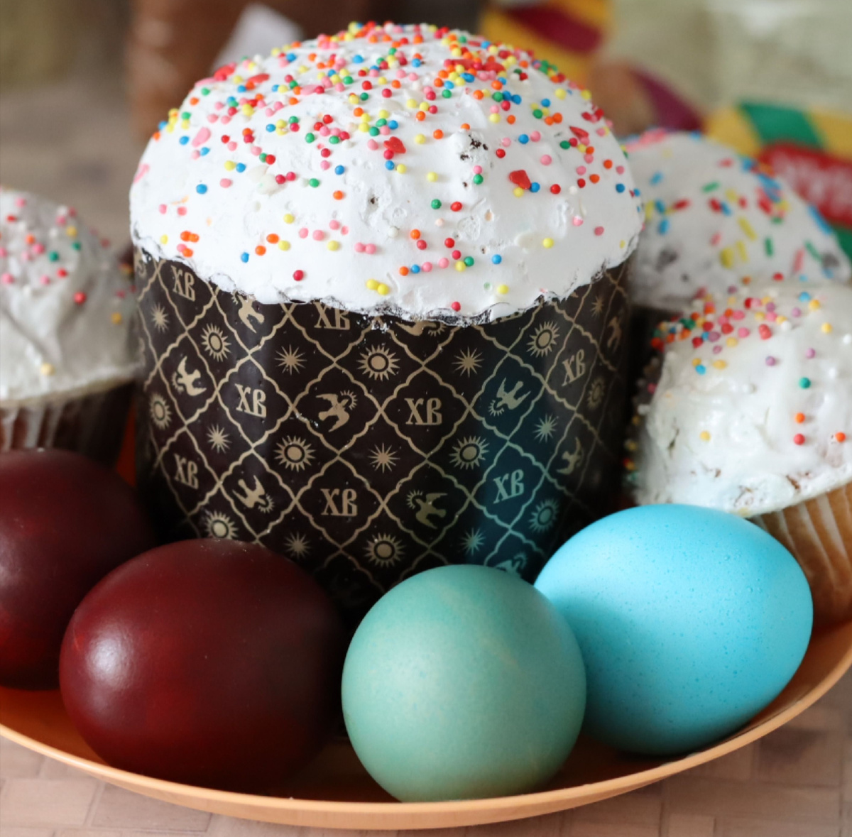 Пасхальный кулич 