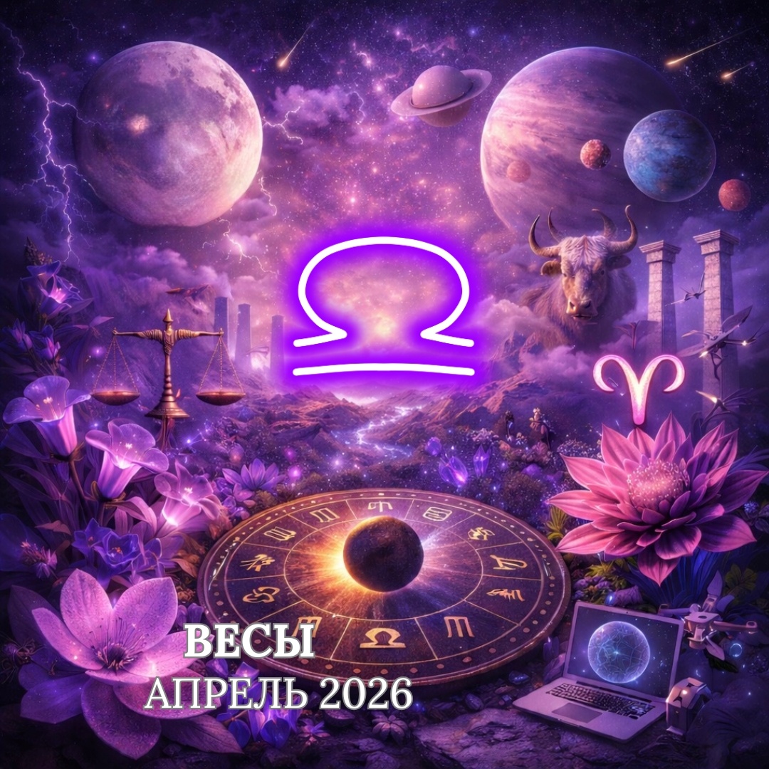 Весы в Апреле 2026. Астролог Екатерина Юдина 