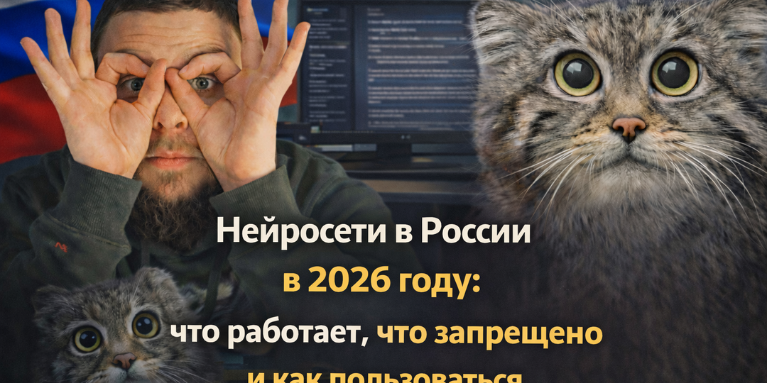 🇷🇺 Нейросети в России в 2026 году: что работает, что запрещено и как пользоваться