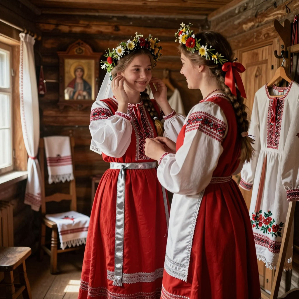 Наряд невесты: как выглядело свадебное платье крестьянки XVIII века