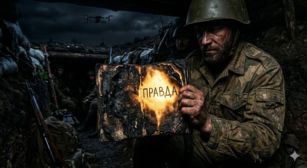 Сгенерировано ИИ для сериала Записки мобилизованного . Глава 0. Рукописи не горят, или Как окопная правда сломала алгоритмы