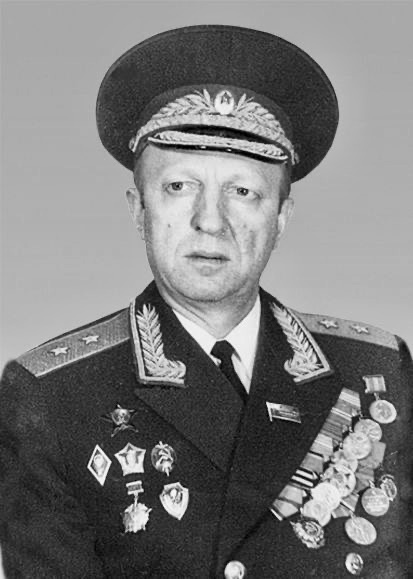 Генерал - лейтенант Рыленко В. Д. Министр внутренних дел Башкирской АССР.