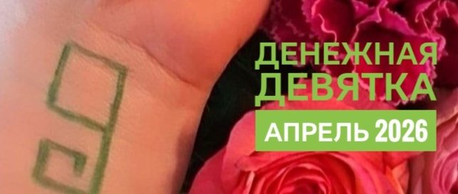 Практика денежная Девятка в апреле 2026 года