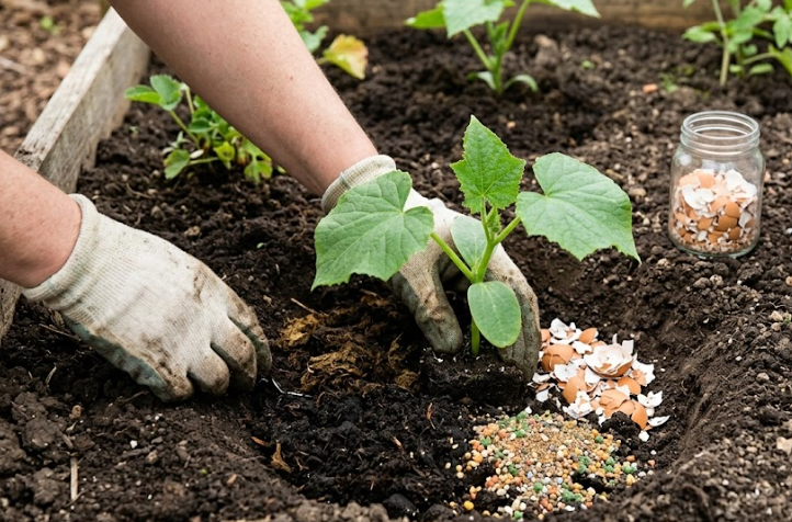 Что положить в лунку, чтобы рассада огурцов была крепкой, здоровой, мощной
