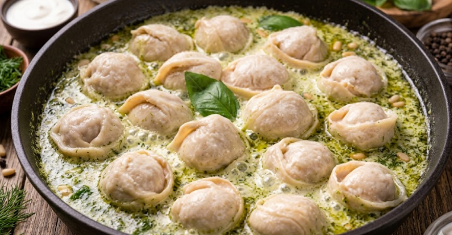 Даже дешёвые магазинные пельмени будут вкусными, как в ресторане. Простой рецепт, 10 лет так готовлю