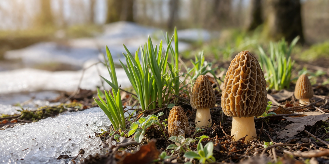 Сморчки — это «ПИОНЕРЫ» среди грибов, которые используют погодные условия весны для раннего плодоношения