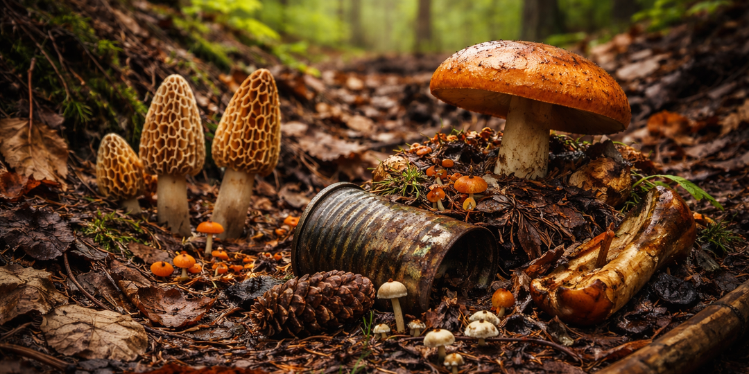 Почему все Весенние Грибы - «МУСОРЩИКИ» Леса