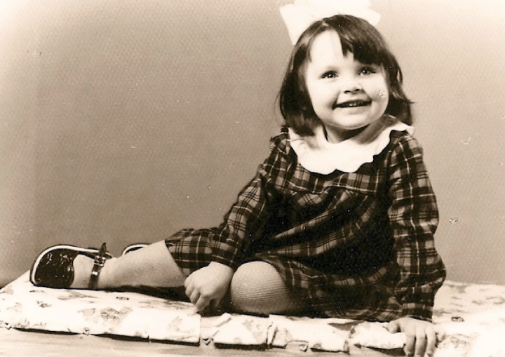 Будущая актриса Наташа Антонова