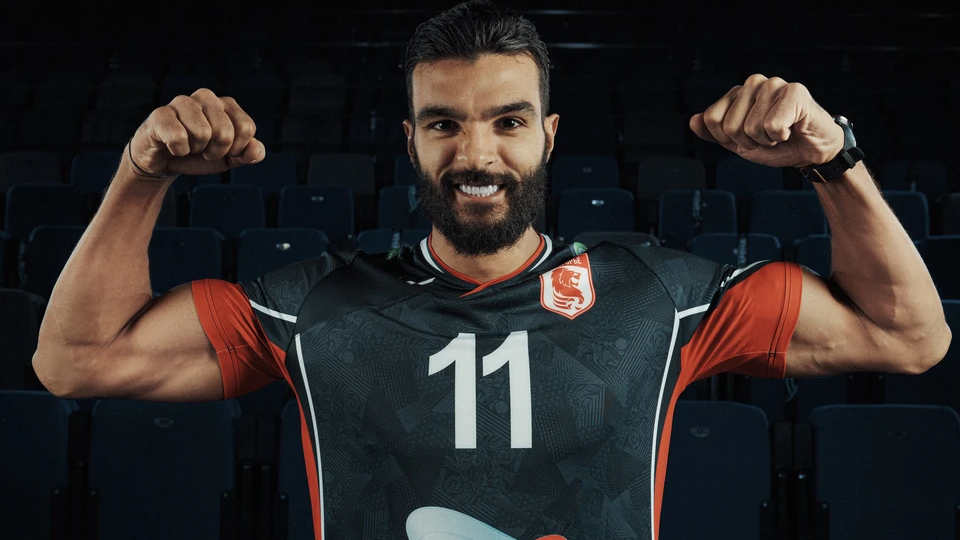 Мохаммед Аль-Хачдади - диагональный, лидер волейбольного клуба "Белогорье".