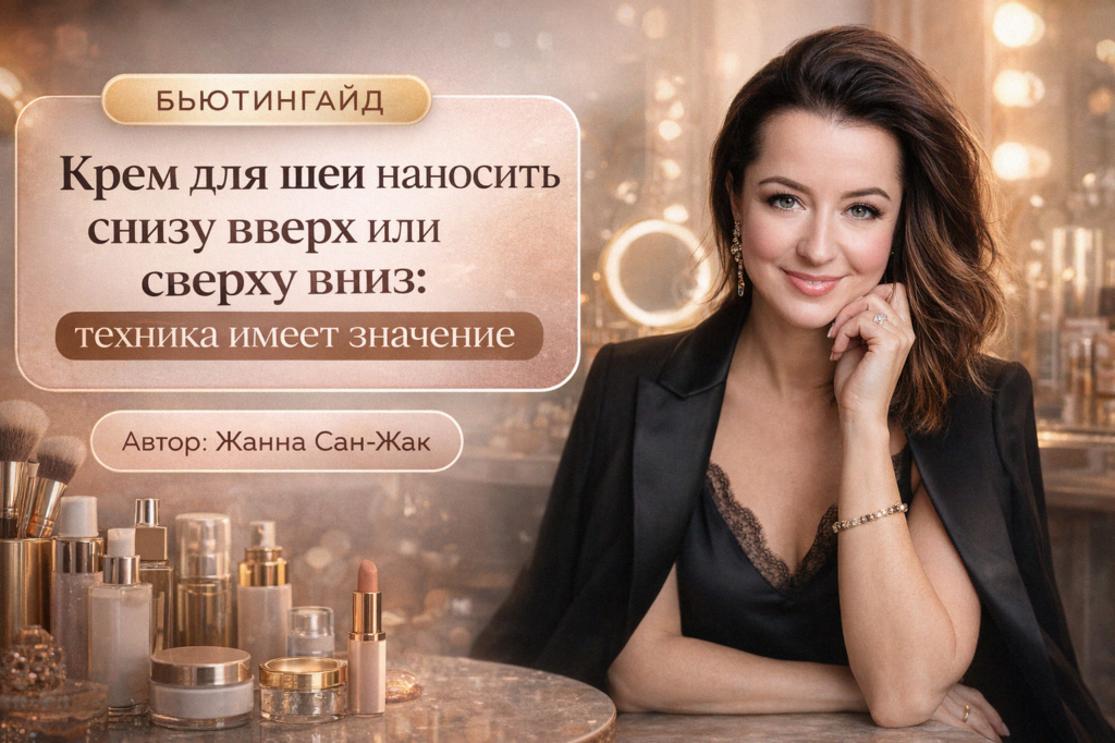    Направление нанесения крема на шею влияет на эффект лифтинга. Объясняем анатомию мышц шеи и показываем технику, которая не растягивает кожу при нанесении. boringband38