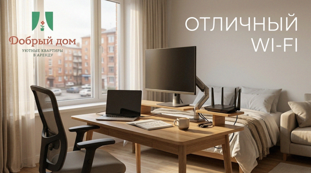    Комфортабельная квартира с отличным Wi-Fi, идеальная для удаленной работы в Тюмени. site-admin