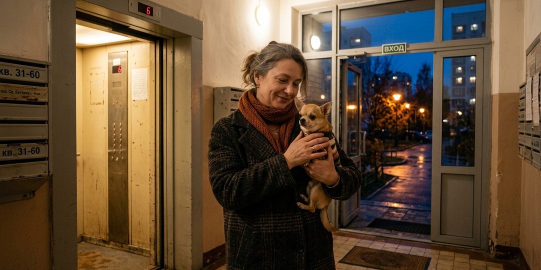 В лифте я увидела собаку – вылитую Чапу. Хозяйка предложила щенка, но я отказалась