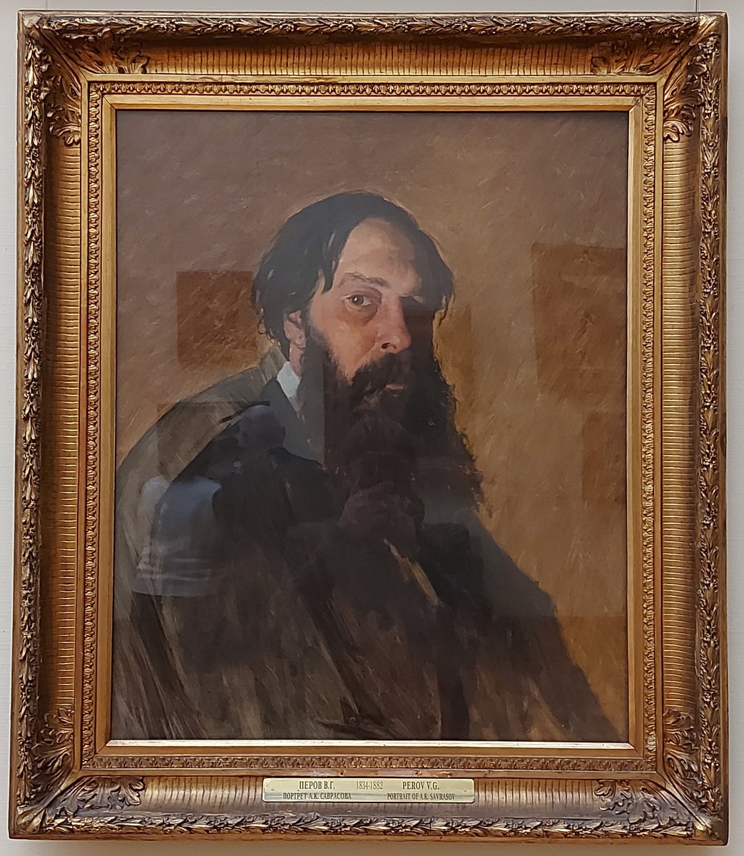 В.Перов. Портрет Саврасова