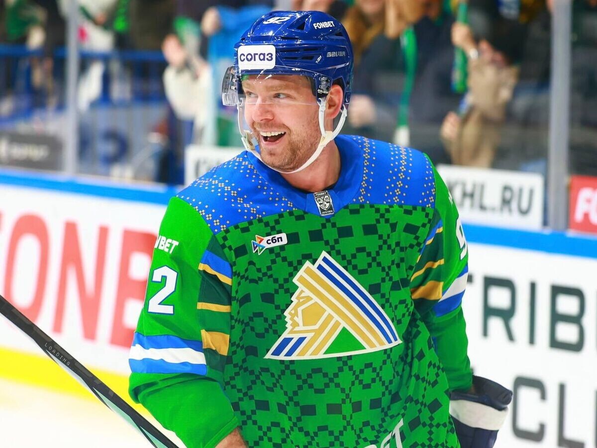    Нападающий уфимского "Салавата Юлаева" Евгений Кузнецов | © Фото : Соцсети "Салавата Юлаева"