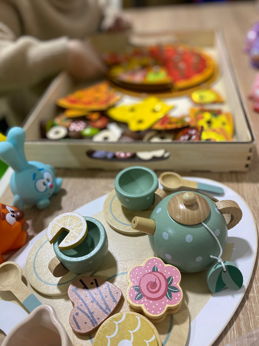 Чаепитие у логопеда.