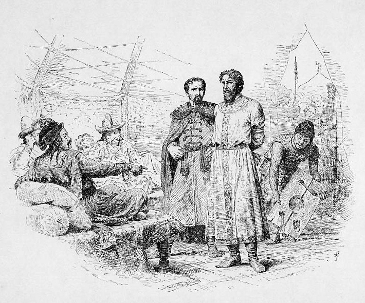 Иллюстрация. «История Государства Российского в изображениях державных его правителей с кратким пояснительным текстом». Верещагин В. П., 1896.