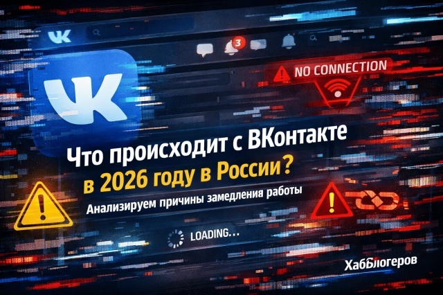 Что происходит с ВКонтакте в 2026 году в России? Анализируем причины замедления работы
