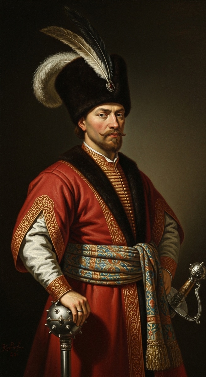 Портрет Богдана Хмельницкого